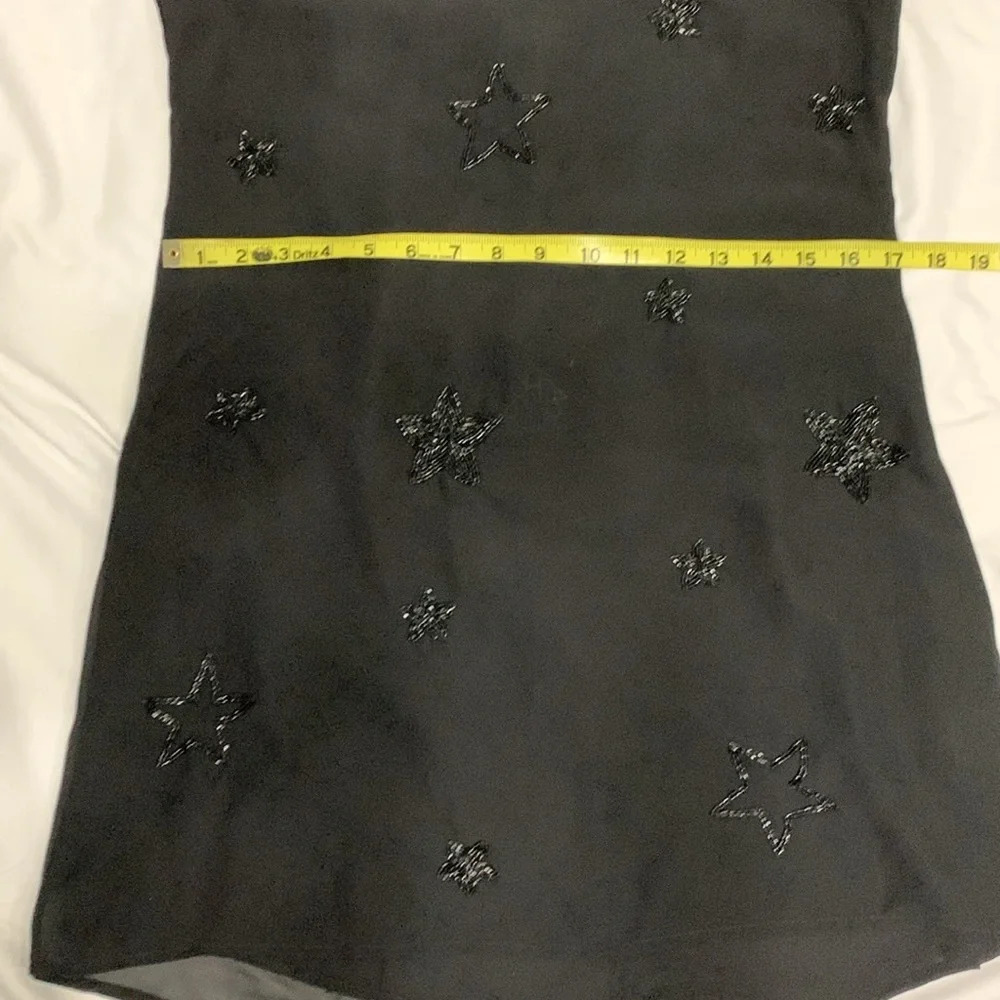 Chaser Bell Sleeve Beaded Dress M - Picture 10 of 13